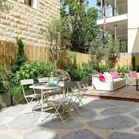 Ferienwohnung 4BR Beach area with Garden&Parknig Tel Aviv-Jaffa Exterior foto